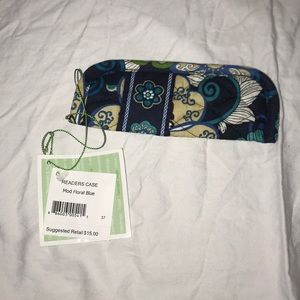 VERA BRADLEY Readers Case in MOD FLORAL BLUE